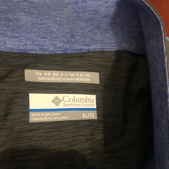 Columbia Lightweight Pullover long sleeve half zip - Picture 7 of 7